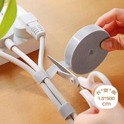 Reusable Hook & Loop Cable Tie Roll