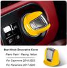 Multi-color Car Ignition Start Engine Stop Button Knob Bracket Decoration Cover For Porsche Cayenne 9YA.1 Panamera 971 2017-2023