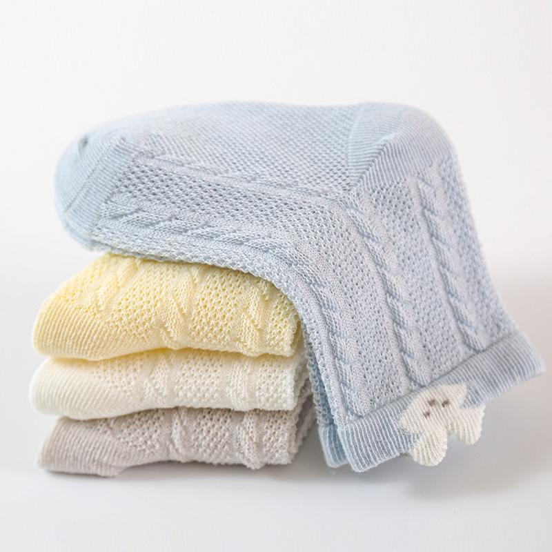 4 Pairs Newborn Baby Socks Light Thin Baby Girl Socks Soft Cotton Baby Boy Socks For Newborns