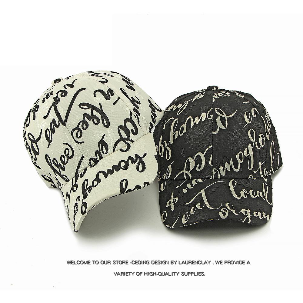 Women Baseball Cap Spring Summer Men Sun Protection Sun Hat Letter Cap
