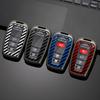 For Toyota CHR Prado 2017 2018 Prius Camry Corolla RAV4 2017 2018 2019 2020 Carbon fiber Zinc Alloy Car Key Cover Case Holder