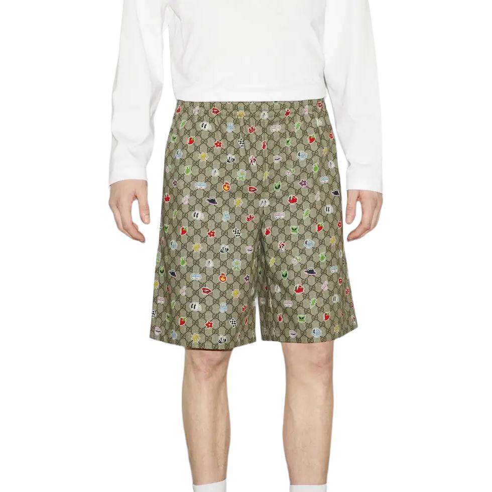 GUCCI SS24 Casual Shorts Men's Ebony 781329-ZAQD8-2270