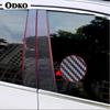 6Pcs Gloss Black Pillar Post Fit For Jeep Grand Cherokee 2011-   Door Side Window Moulding BC Column Sticker Cover