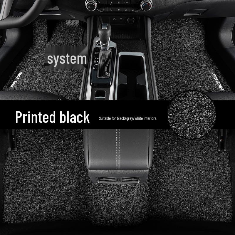 Anti-slip, Wear-resistant, Waterproof Coil Floor Mats for Xiaopeng MONAM03 2024-2025 Models - Durable and Car-specific.