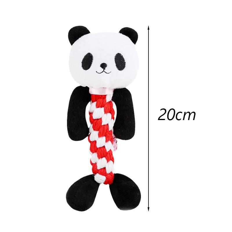 Puppy Dog Chew Toys Ropes Bite-resistant Molar Stick for Small Dogs Chihuahua French Bulldog Cleaning Teeth Toy Pet Accessories