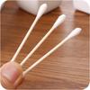 100 Double-Headed Cotton Swabs: Disposable Makeup Remover & Ear Cleaning Cotton Swabs In a Bag