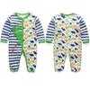 LEYAN Baby-Strampler, Langarm-Strampler, Schlafanzug, Neugeborenenkleidung, 2-teiliges Set, Niedliche Frontöffnung, Babyparty-Geschenk, Alle Jahreszeiten, 0-12 Monate