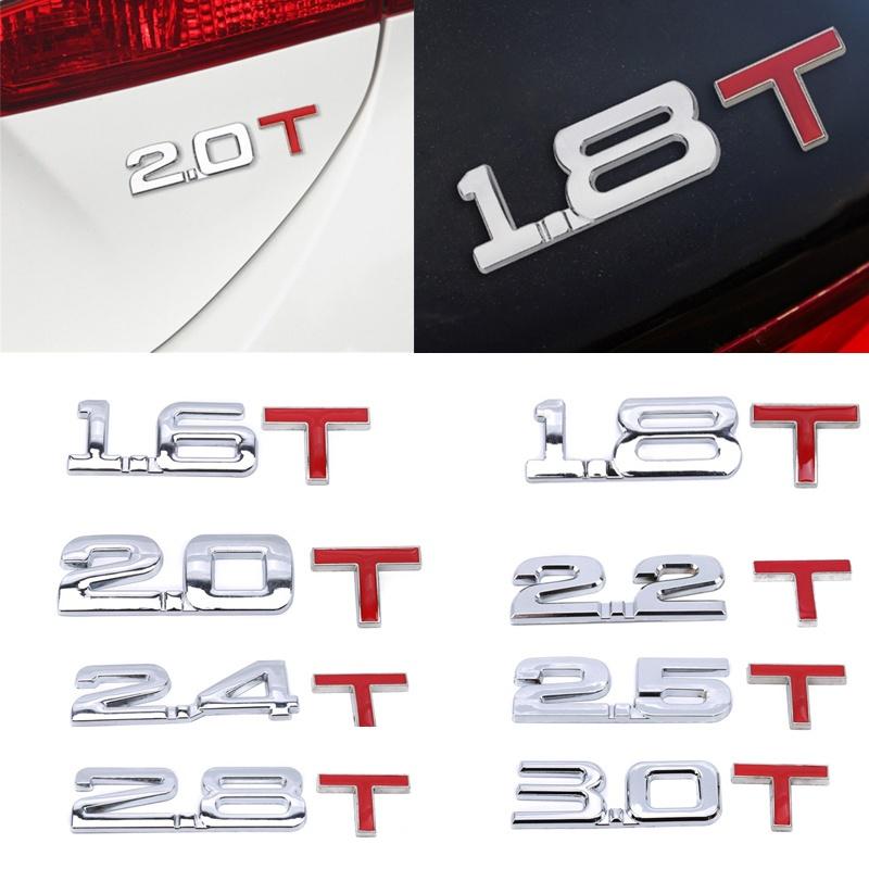 

Автомобіль Top Badge Car 3D Metal 1.6/1.8/2/3T Logo Emblem Stickers 1.8T