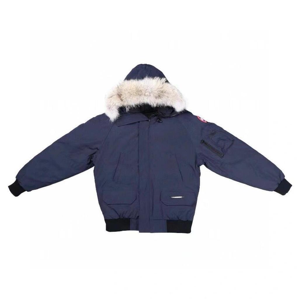 Big Goose 01 Unisex Winter Down Jacket with Fur Collar