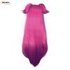 LOL Heartsteel Alune Cosplay Wig Gradient Long Two Clip Ponytails Heat Resistant Synthetic Hair Anime Cosplay Wigs + Wig Cap