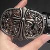 Classical Engraved Waist Strap With Metal Hardware Press Buckles Waistband For Women Men Western Styles Waist Decoration