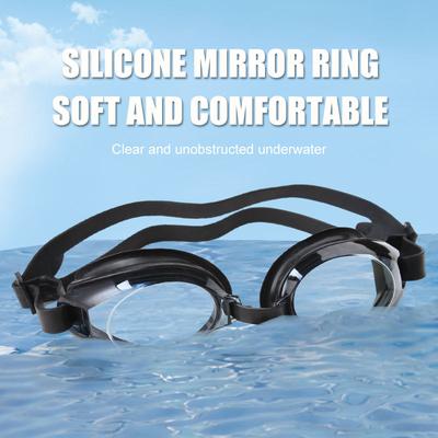 Professionelle Schwimmbrille UV-Schutz Silikonbrille Verstellbare Schwimmbrille Weich Wasserdicht Bequem
