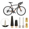 Road Bike Valve Adapter Bike Tire Valve Adapter Ball Pump Needles Inflation Nozzle Air Inflator Adaptor Bike Pump Tool
