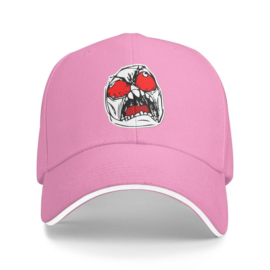Rage Guy Face Meme Baseball Caps Unisex Hip-Hop Sun Hats Hat Adjustable Snapback Caps Trucker Cap Summer Hat