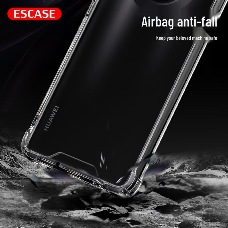 ESCASE Huawei Anti-Yellowing Clear Shockproof Phone Case