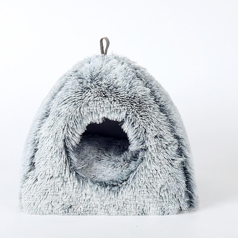 Cozy Pet Bed: Enclosed Tent for Cats, Dogs, Hamsters, Guinea Pigs, Rabbits & Small Pets