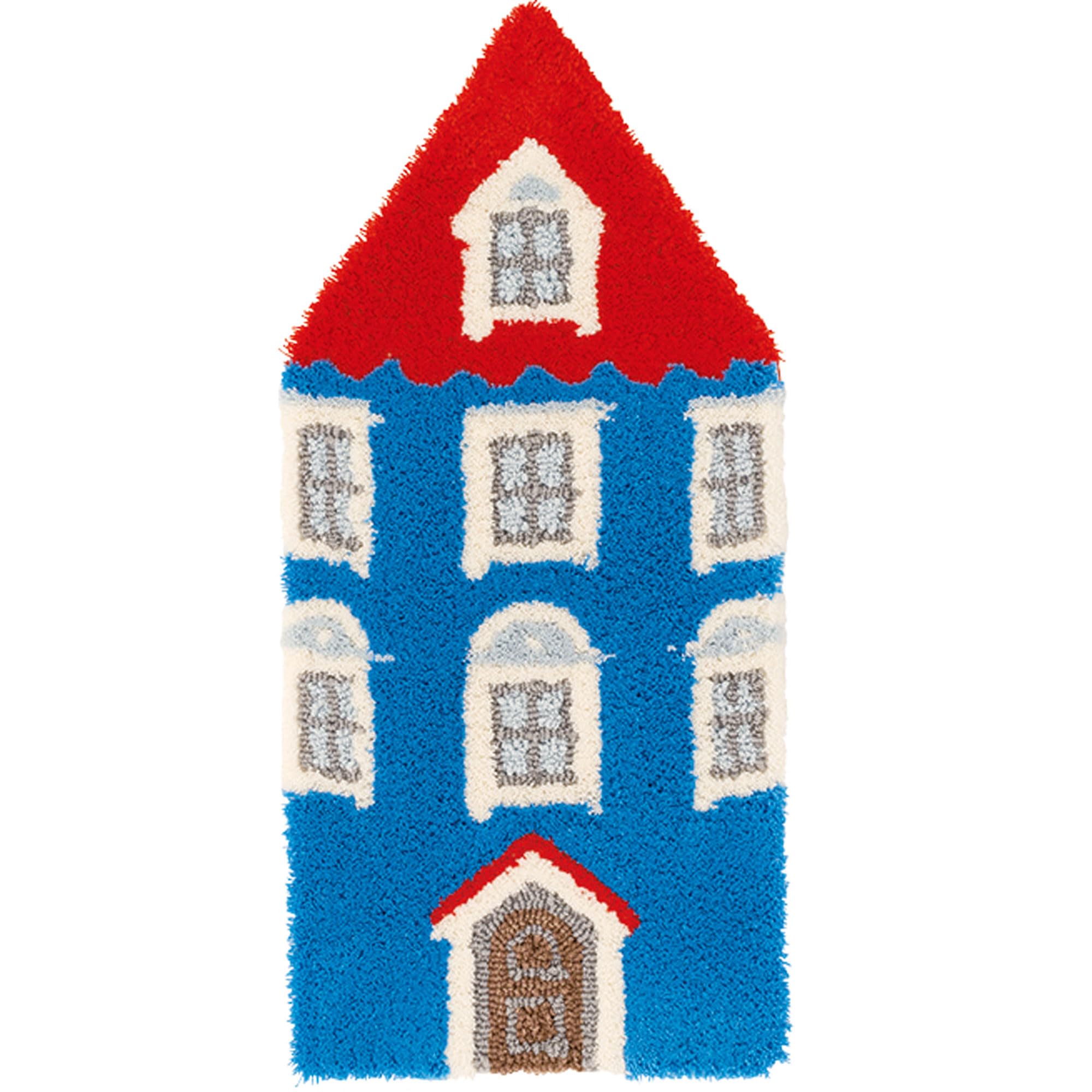 

Suminoe Mat Blue 40 x 85cm Moomin House Mat 14300575 Non-Slip