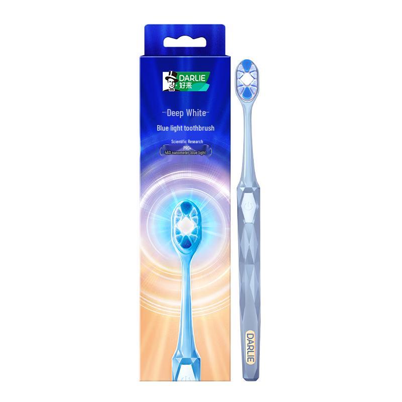 

Darlie Blue Light Whitening Soft Bristle Toothbrush