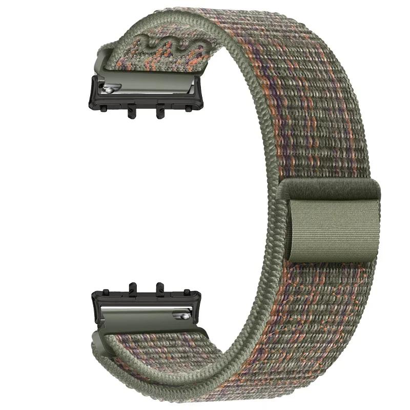 Nylon Loop Strap for Samsung Galaxy Fit 3 Adjustable Elastic Bracelet Watchband for iWatch Samsung Galaxy Fit3 Band Accessories
