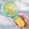 Newcomer Discount: Portable USB Rechargeable Handheld Mini Fan for Kids