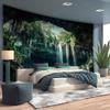 2D Waterfall Cave Backdrop for Photography & Live Stream