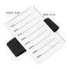 Eyelash Extension Hand Plate False Eyelashes Holder Pallet with Adjustable Wrist Strap for Novice