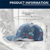 Cotton Baseball Cap Adjustable Dad Hat Trendy Sunscreen Hats  Outdoor Sports