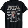 Pitbull Walk T Dog Lover Pitbull Dogs T-Shirt