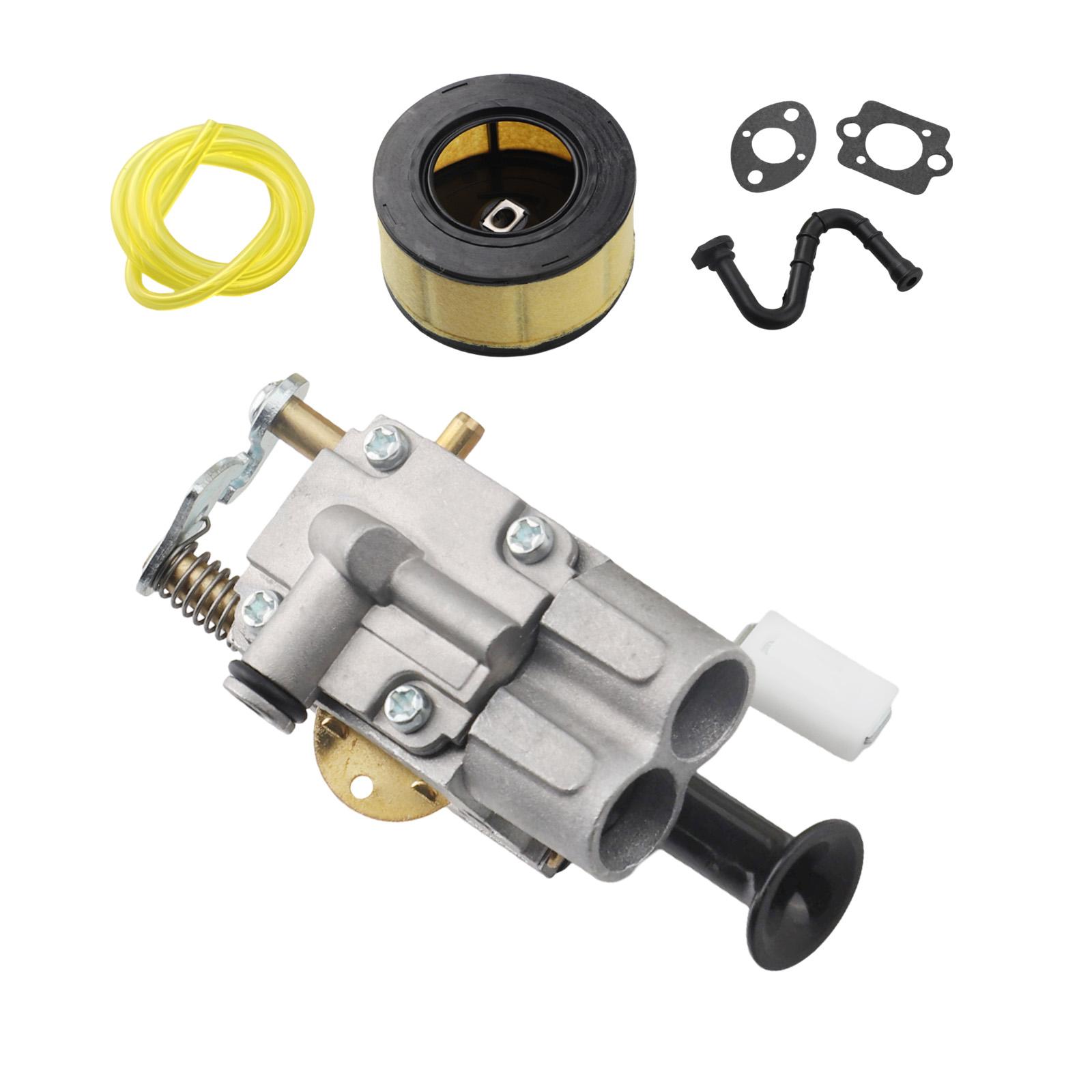 Компоненты карбюратора Набор карбюратора Набор из 6 предметов Совместимо с MS271 Улучшенная производительность двигателя Подходит для моделей MS261C China Mainland