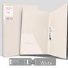Morandi Double Clip A4 Folder for Students - Loose-leaf Test Paper & Office Document Storage