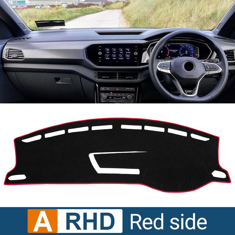 

Автомобильные аксессуары для Volkswagen VW T-Cross TCross 2019 2020 2024 2024 2024 Чехол для приборной панели Avoid Light Anti-UV Carpet Non-Slip Mat