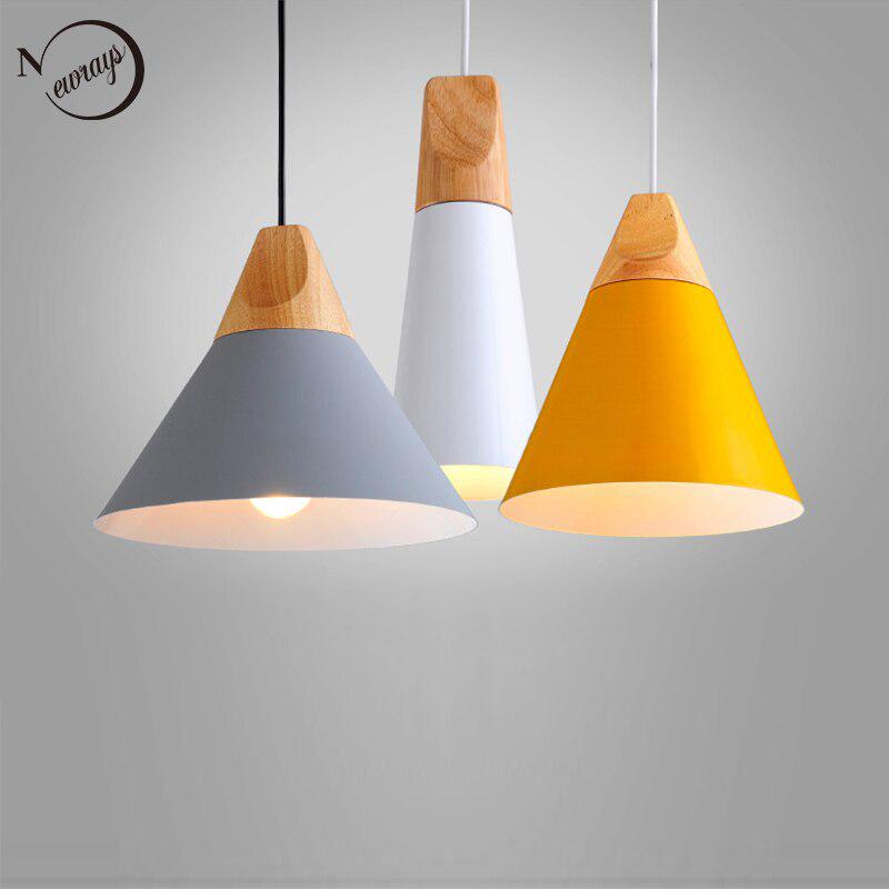 Buy Nordic Modern Macaron Combination Wooden Pendant Lamp Loft Restaurant Cafe Decoration Pendant Light At Affordable Prices Free Shipping Real Reviews With Photos Joom