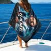 Custom Name Global Soccer Stars Microfiber Beach Towel Super Soft & Absorbent for Bath, Beach, Travel  Bath Time Accessory, Fan gifts