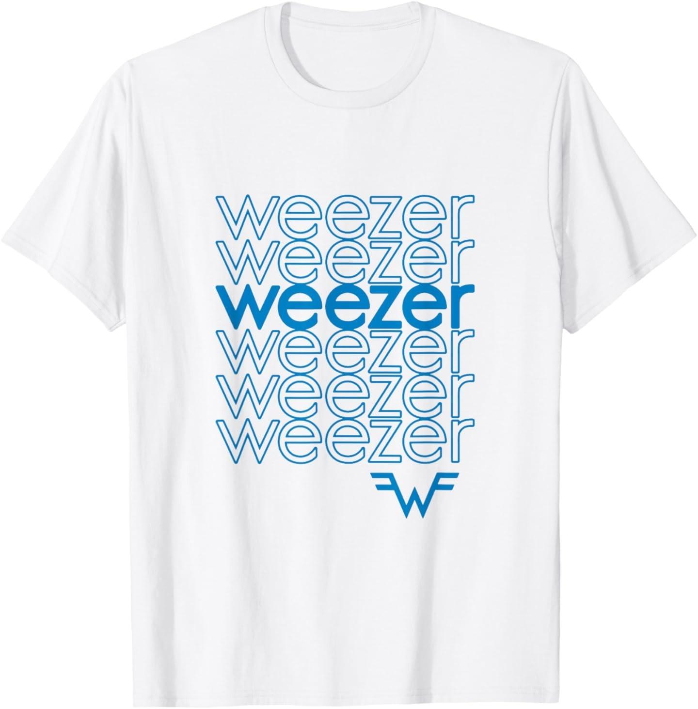 Weezer - Thank You 100% Cotton T-shirt Mens Tees Top XL
