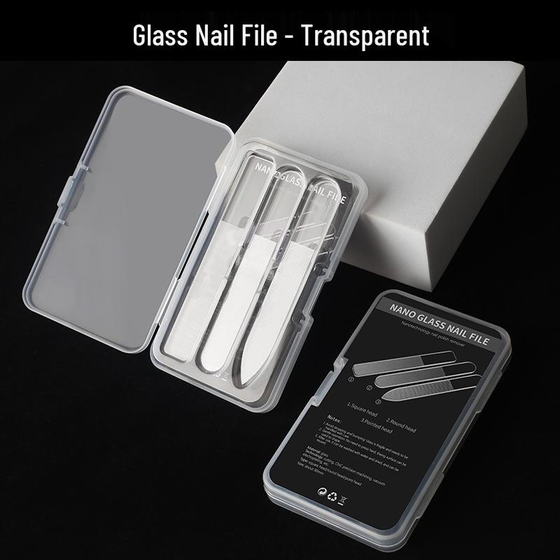 Nano Shine Nail Art File with Laser Logo Marking