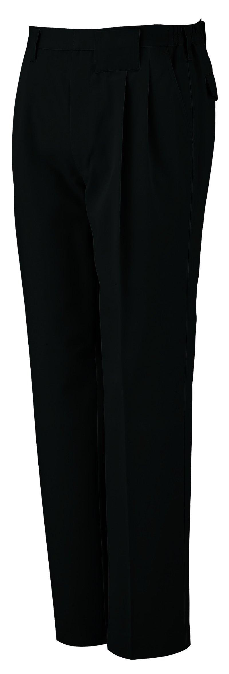 

[COCOS Nobuoka] AS-1523 Two-pleat Slacks, Black, Size M
