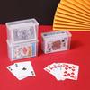 1/2/3/4/5pcs New Transparent PP Plastic Storage Box for Playing Cards Poker Board Game Organizer Container