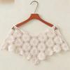 Boho Chic Lace Shawl Poncho Creative Hollow Out Vest Fashion Fake Collar  Garment Accessories