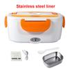 Electric Lunch Box Food Heater Warmer Container Stainless Steel Travel Car Work Heating Bento Box 12V 24V 110V 220V US EU Plug