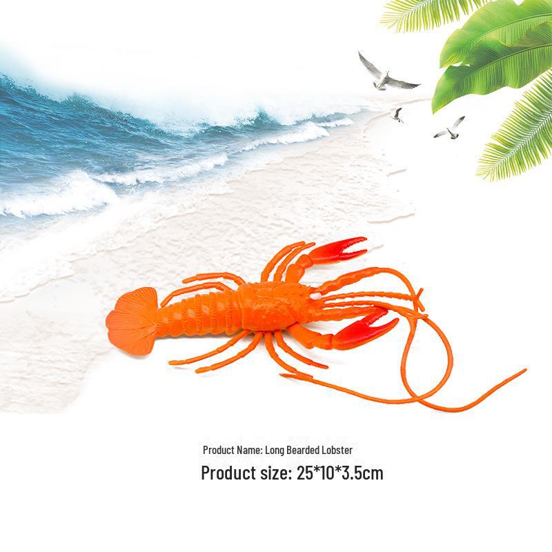 Cross-Border Marine Simulation Toy: Crab & Lobster Models for Kids