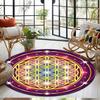 1Pc Tree of Life Circular Print Rug - home decoration Carpet For Living Room Bedroom Flooring Computer Chair Area Rug