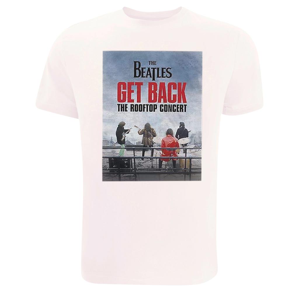 The Beatles Unisex-Erwachsene Rooftop Concert Baumwoll-T-Shirt