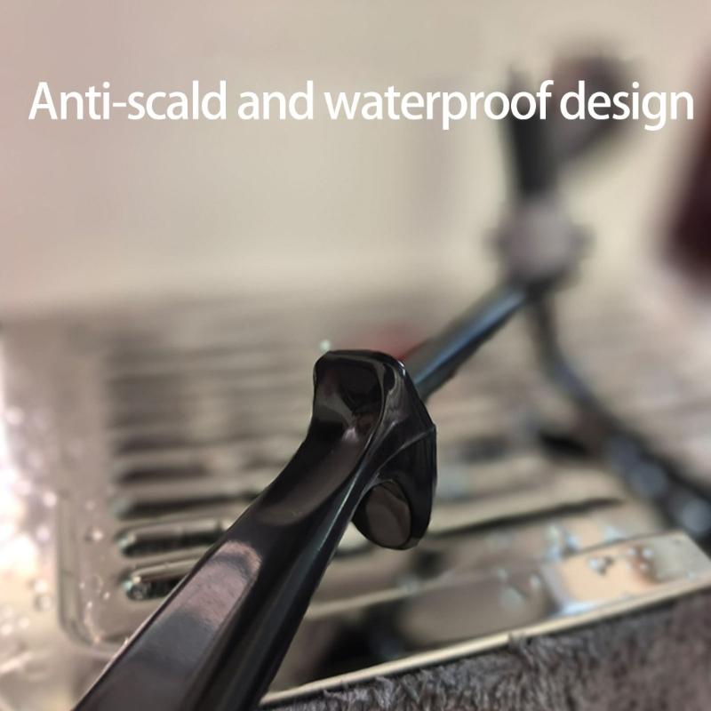 Ergonomic Cleaning Brush For Espresso Machine Heat Resistant Coffee Maker Cleaner Brew Head Stain Removal Tool