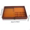 Jewelry Box Container Multifunctional Lockable with Flip Clear Open Lid Large Capacity Gifts