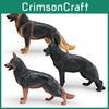Dog German Shepherd Replication Pvc Model For Children Gift And Home Decor