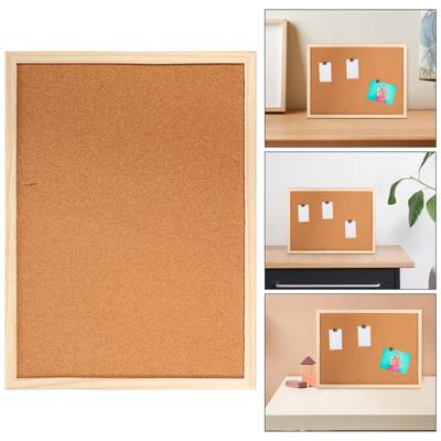 Cork Board Decorative Message Felt Small Bulletin for Wall Office Wooden Notice Classroom