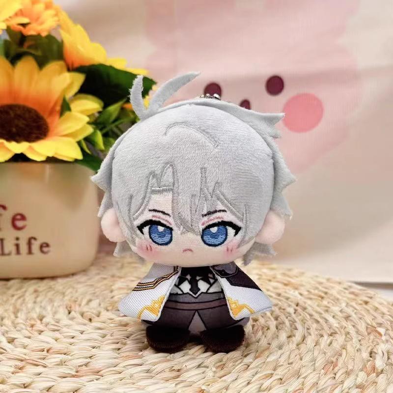 10cm Neu Mini Anime Honkai: Star Rail Plüschpuppe Phainon Anaxa Hyacinthia Mydei Stofftier Schlüsselanhänger Kleiner Anhänger Puppen 10CM