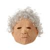 Hot Sale Realistic  Latest Halloween Full Head Bareheaded Old Man Latex Headgear Cosplay Head Silicone Party Masks