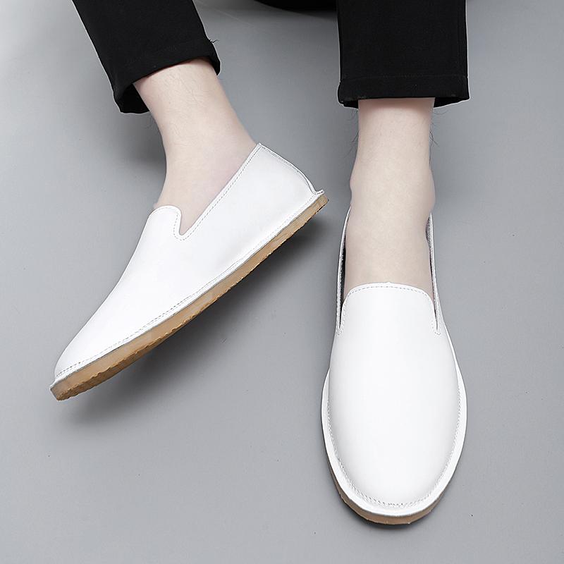 Casual men's leather shoes Comfortable and classic British style design Party Leisure Business Office Luxury adult shoes