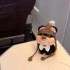 Little Bee Dog Plush Keychain & Car Ornament - Phone Pendant & Birthday Gift